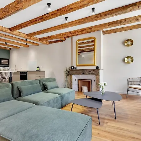 Apartament Le Gambetta - Elegance Et Confort - Vue Sur La Place Stanislas