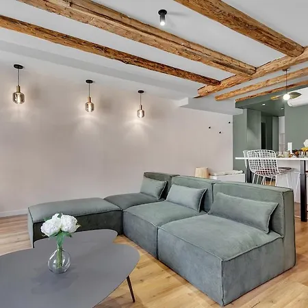Apartamento Le Gambetta - Elegance Et Confort - Vue Sur La Place Stanislas *