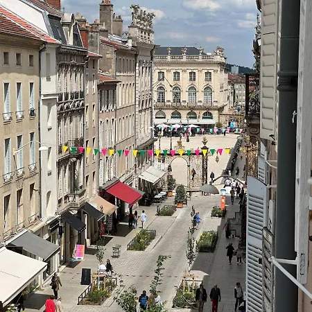 Le Gambetta - Elegance Et Confort - Vue Sur La Place Stanislas Apartamento *